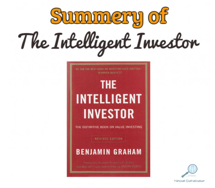 Summery of The Intelligent Investor