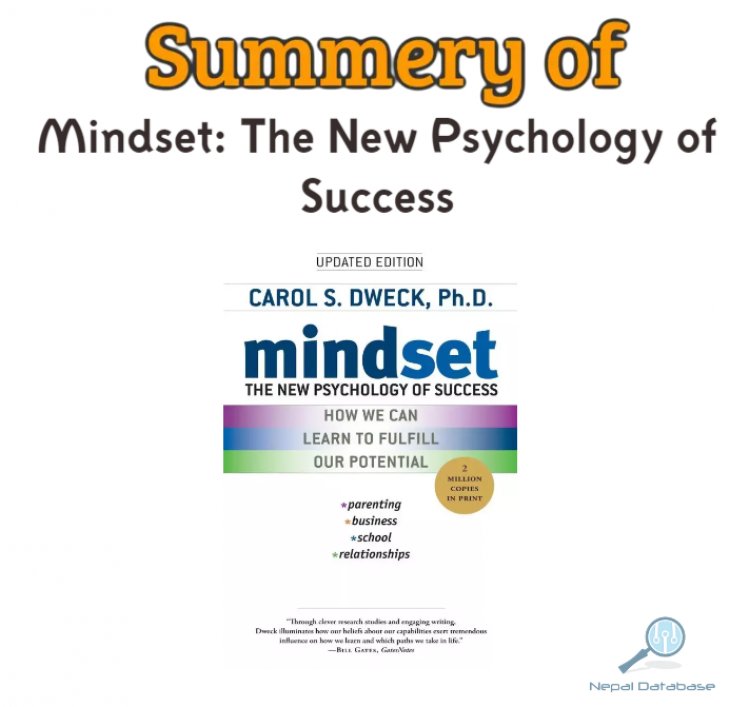 Summery of Mindset: The New Psychology of Success
