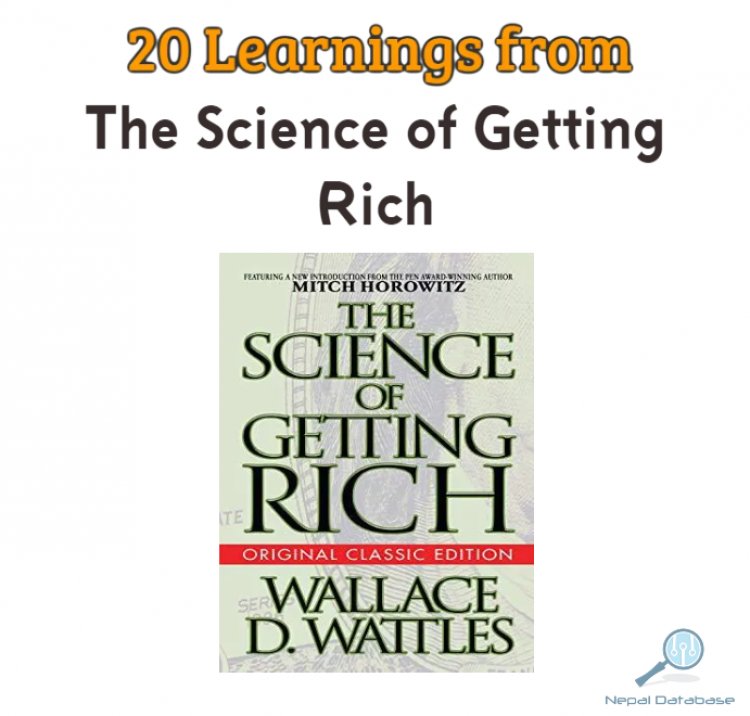 20 Important Learnings from The Science of Getting Rich