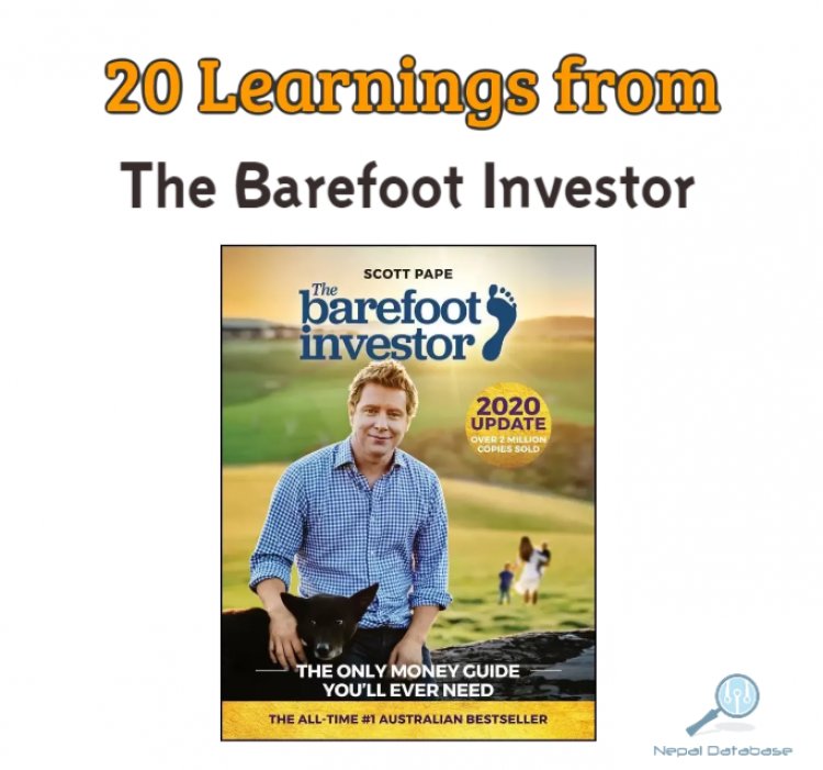 The Barefoot Investor: 20 Important Lessons for Financial Success - Nepal  Database