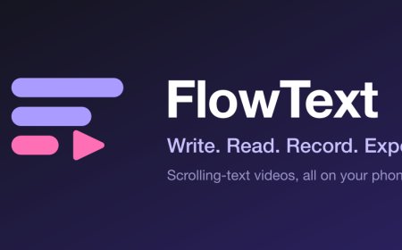 FlowText: Free Scrolling Text Video Maker for Android